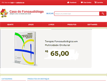Tablet Screenshot of casadofonoaudiologo.com.br